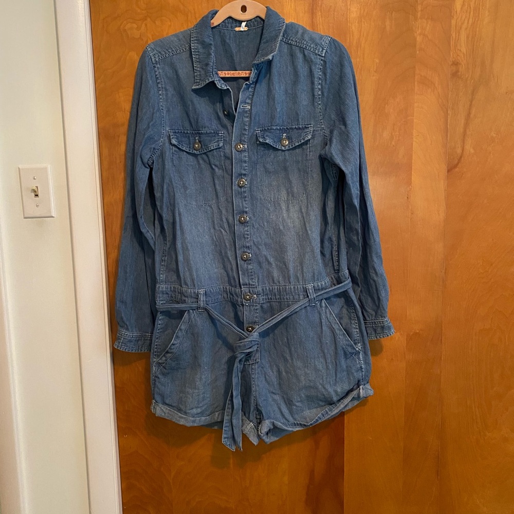Free people chambray romper